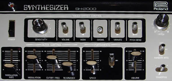 Roland SH-2000 Synthesizer
