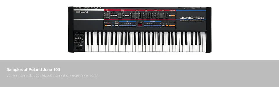 Samples of the Roland Juno 106