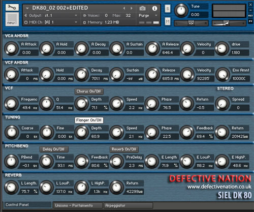 SIEL DK 80 Kontakt interface